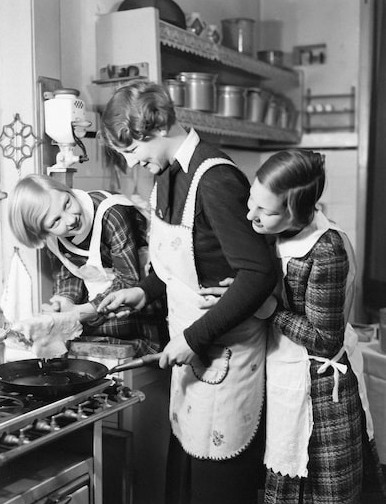 kochen früher
